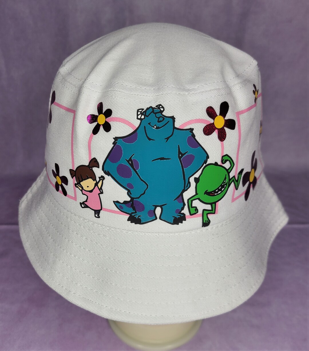 Monsters Inc Bucket Hat boo Sully Mike Etsy