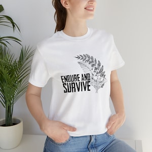 The Last Of Us Endure & Survive T-Shirt, Last Of Us Shirt, Last Of Us Apparel, Joel and Ellie Tshirt, Gamer Top Gift for him and her