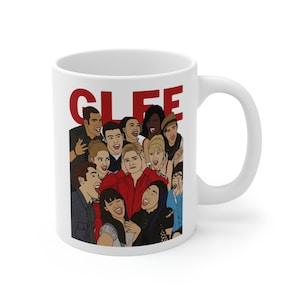 Glee Mug, Musical Mug, Novelty Mug, Gift Present Birthday Christmas Celebrity Family Gleek Mug