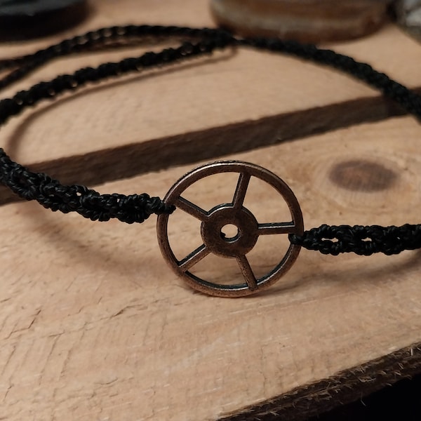 Steampunk Choker "Wheel Of Steam"