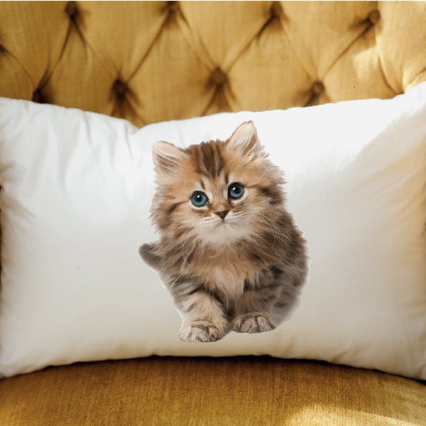 Cat Pillow, Pet Pillow, Pet Portrait Pillow, Custom Pet Pillow, Custom Pet Photo Pillow, Personalized Pet Pillow, Pet Pillow Cover
