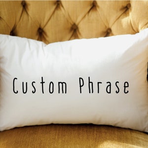 Custom Pillow, Personalized Pillow, Personalize Pillow, Custom Pillow Cover, Personalise Pillowcase, Custom Name Pillow, Housewarming Gift