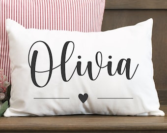 personalized pillows etsy