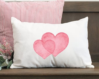Love Heart Pillow, Valentines Day Gift, Heart Pillow, Valentine Throw Pillow, Valentine Gift, Personalize Gift, Couple Gift, Gift For Her