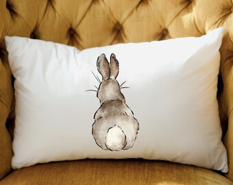 Cute Easter Tees Bunny for Easter Peepin' It Real Throw Pillow Multicolor 18x18 Cute Easter Tees Bunny for Easter Peepin' It Real Throw Pillow Multicolor 18x18