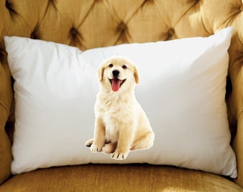 Pet Pillow, Dog Pillow, Custom Pet Pillow, Custom Pet Photo Pillow, Pet Portrait Pillow, Personalized Pet Pillow, Custom Dog Pillow