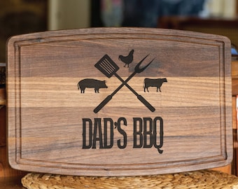 Christmas Gift, Grilling Gift, Grill Gift, Grill Master Gift, BBQ Gift, Charcuterie Board, Custom BBQ Board, BBQ Cutting Board