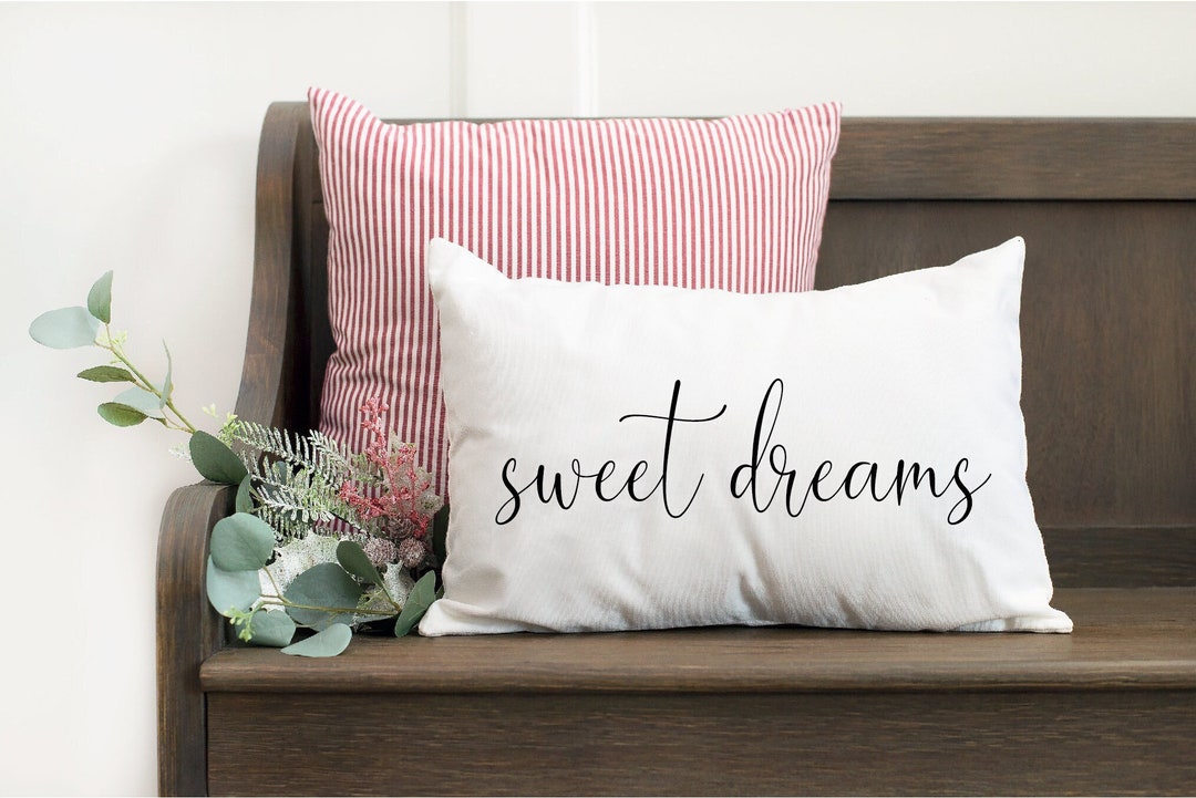 Sweet Dreams Pillow Sweet Dreams Pillow Cover Baby Room Pillow Custom Pillow Personalized Pillow Housewarming Gift Home Decor Etsy Canada