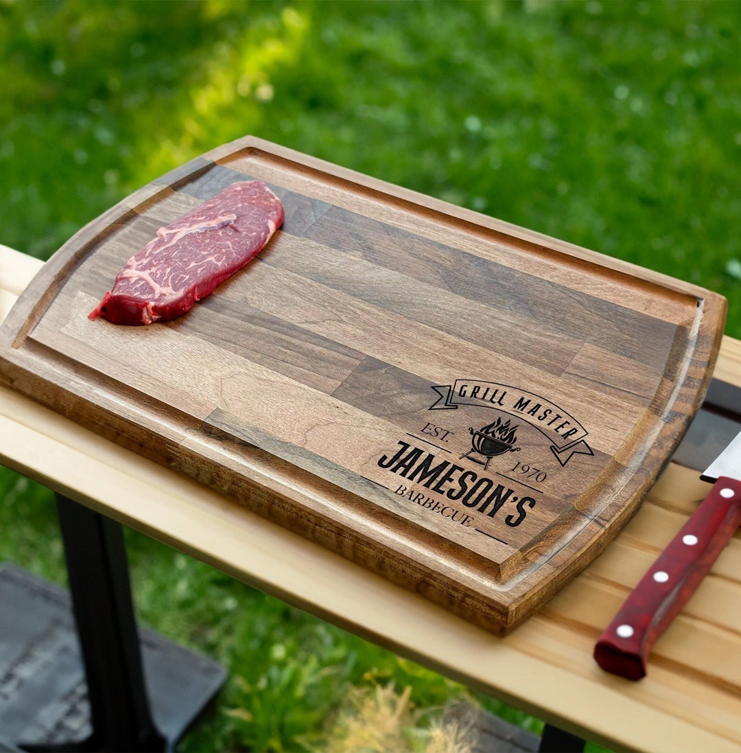 BBQ Cutting Board, BBQ Gift, Grill Cutting Board, Grill Gifts