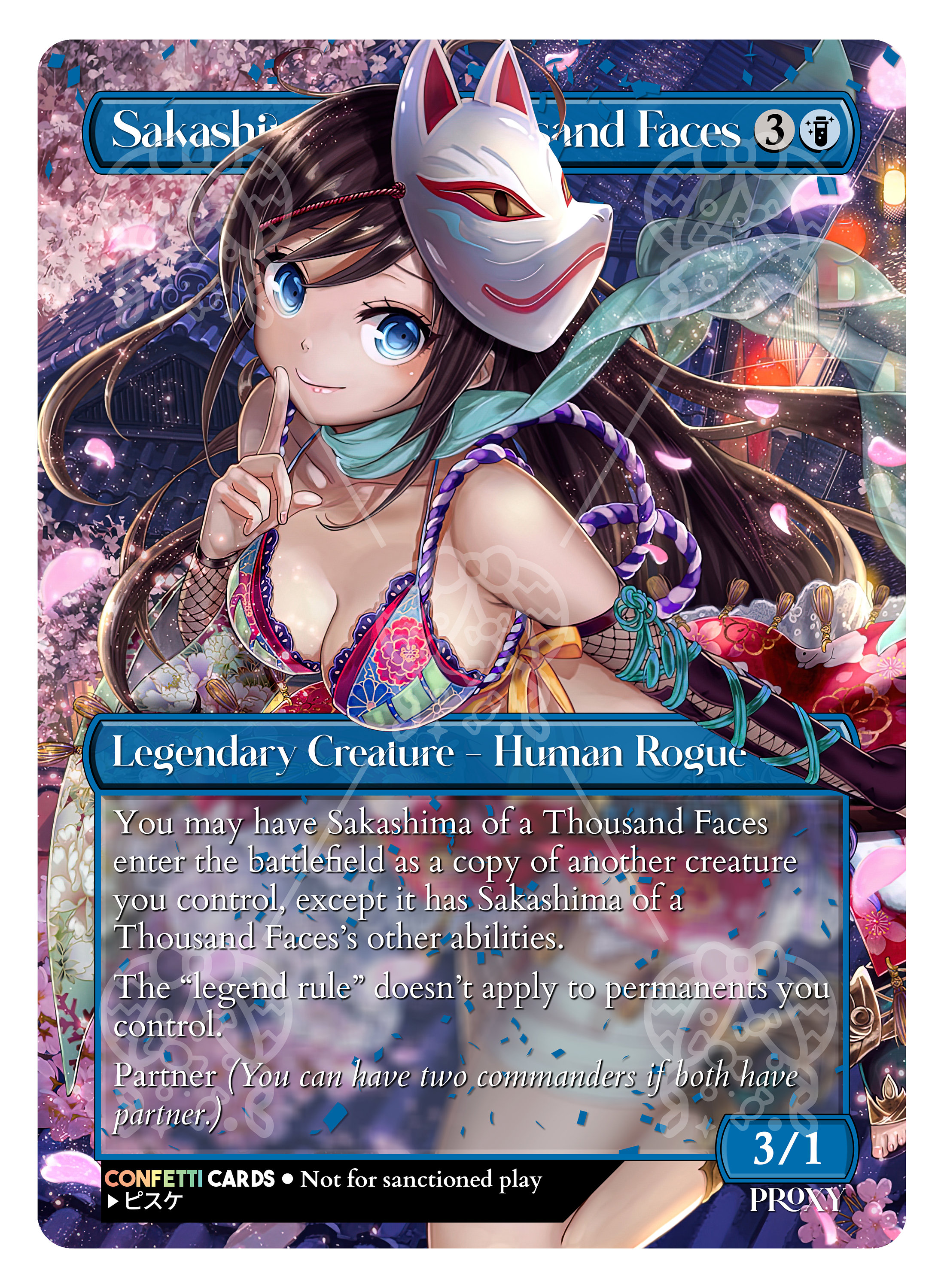 Sakashima of a Thousand Faces - Etsy
