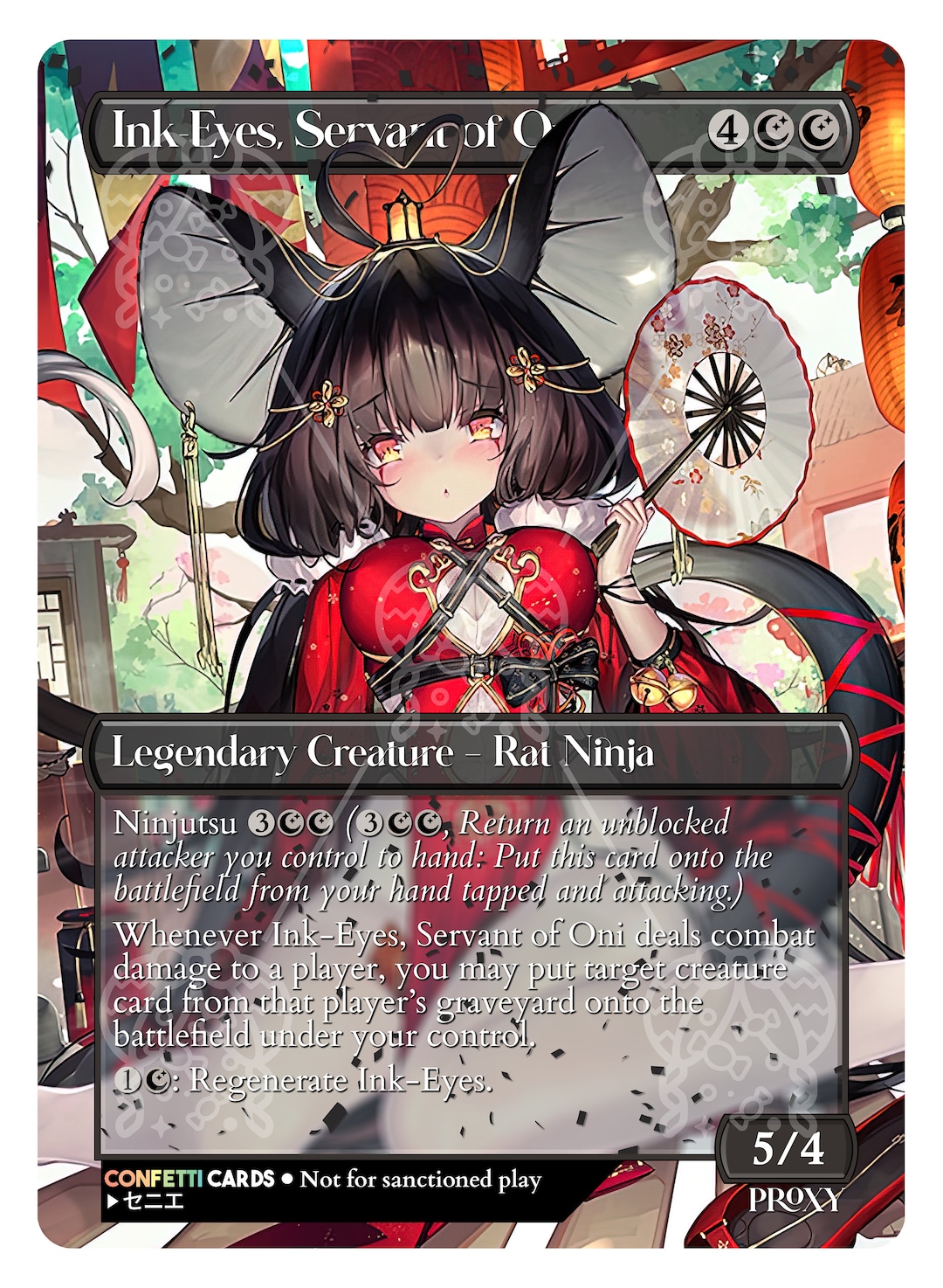 Inkeyes, Servant of Oni Etsy