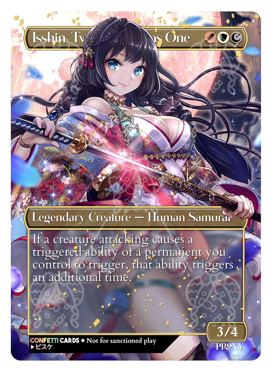 Isshin, Two Heavens as One Etsy