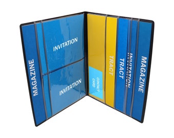 Flexible Ministry Organizer - Field Service Organizer - JW Magazine Holder - Field Service Portfolio - Pioneer gift