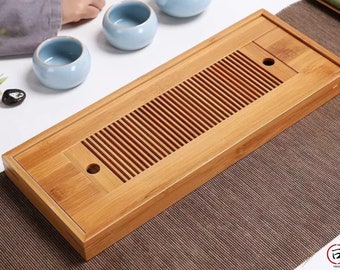 Bamboo tea tray