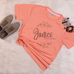 Always Blanks Peach | Peach Mockup Shirt JPG file | Sublimation Shirt Mockup | Blank Tshirt Peach | Digital Download