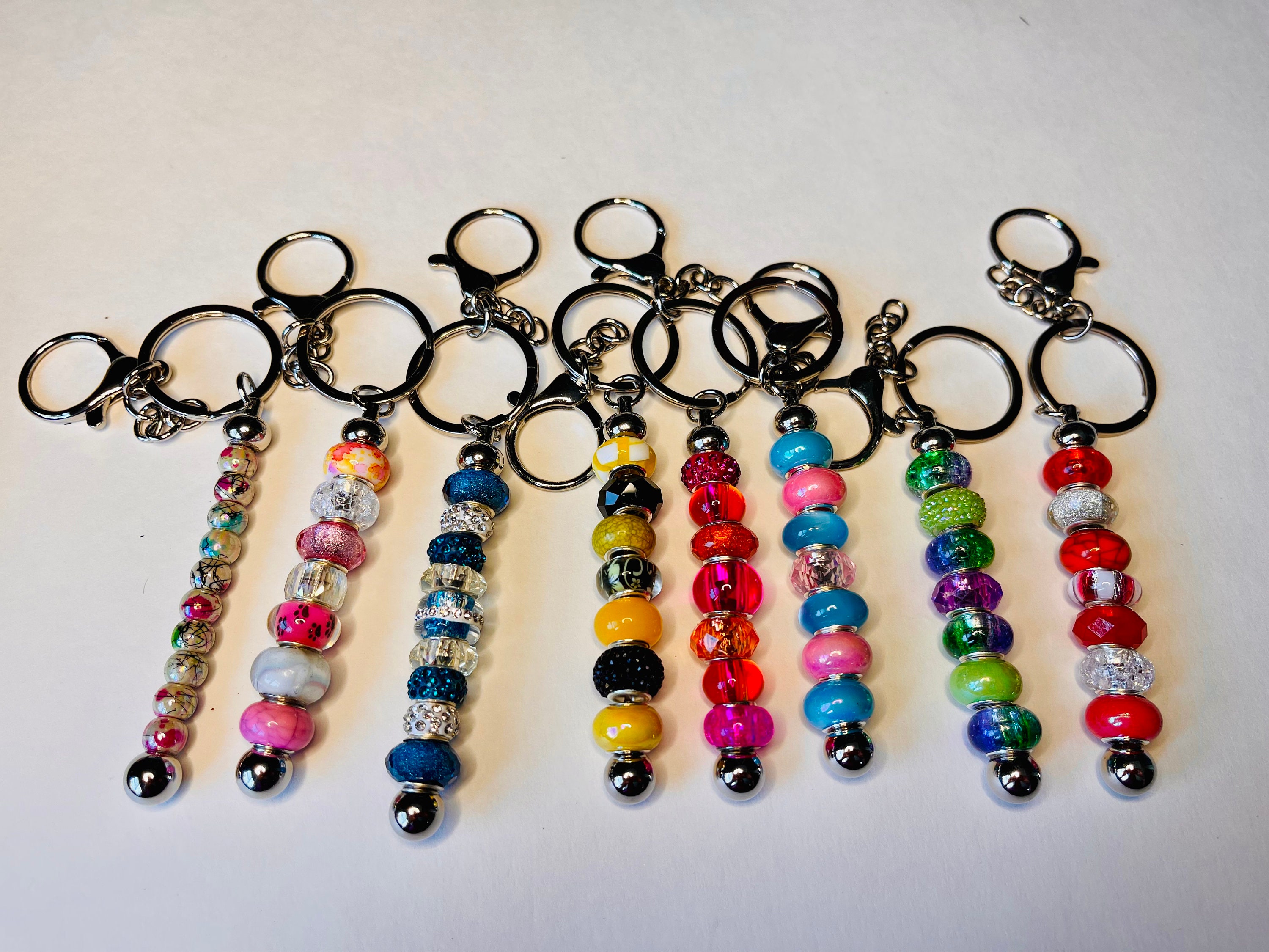小物 the empathist SEED KEYRING Handcrafted Beaded Key Rings - Etsy