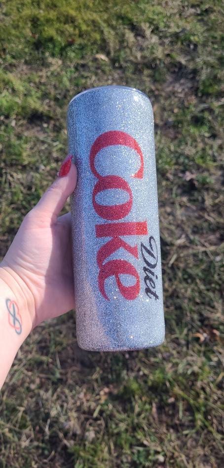 Diet Coke Tumbler Inspired