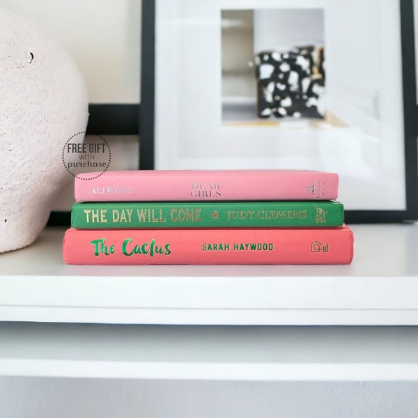 Pink and Green Decor - Etsy