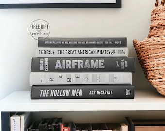 Decorative Book Set for Home Decor - Coffee Table Books