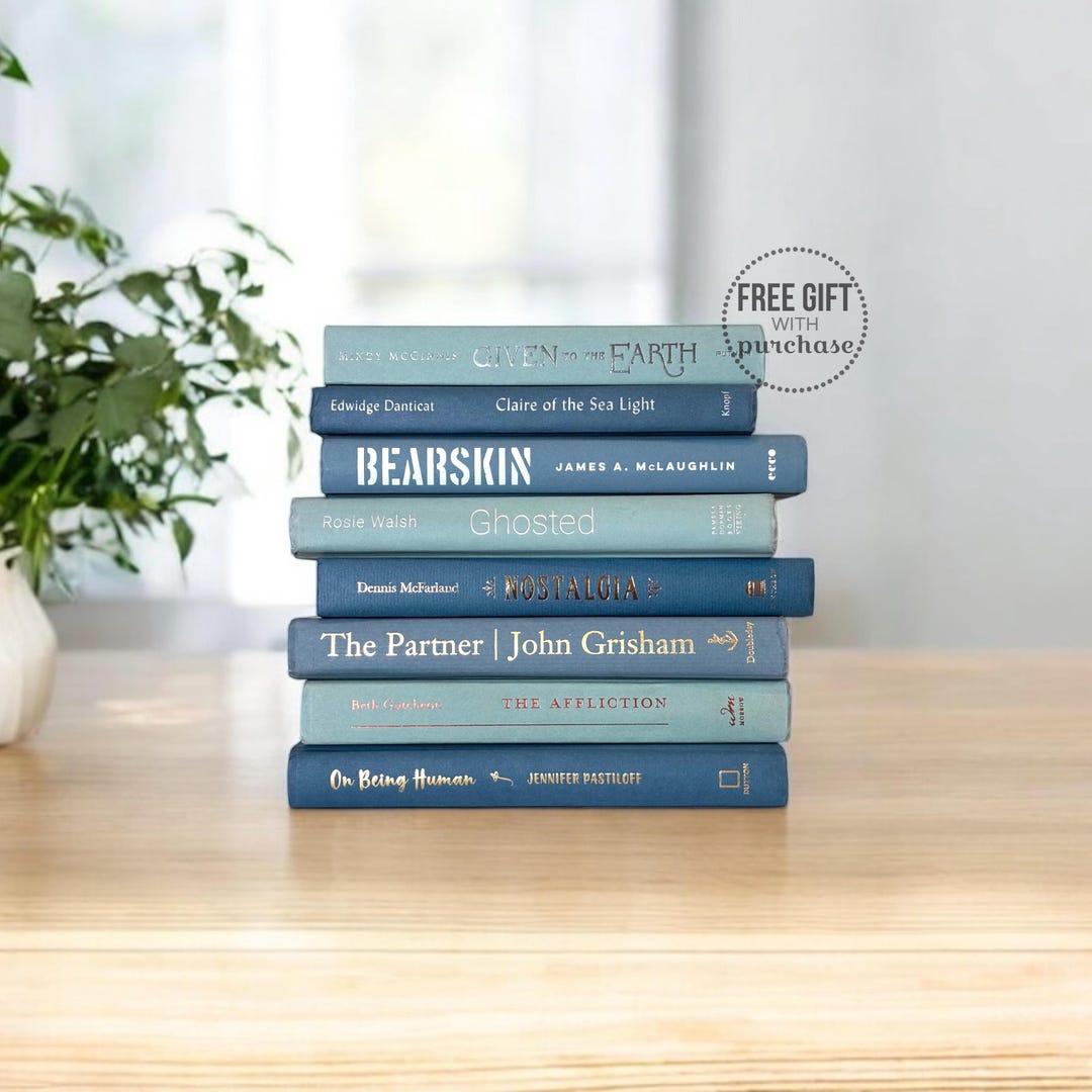 Coffee Table Books - Decorative Book Stack - Decorative Accessories for ...