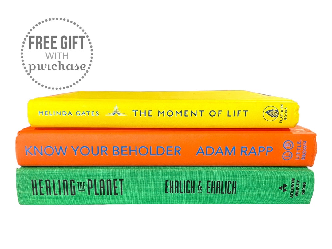 Green Home Accent Book Set Preppy Decor Green Decorations Etsy