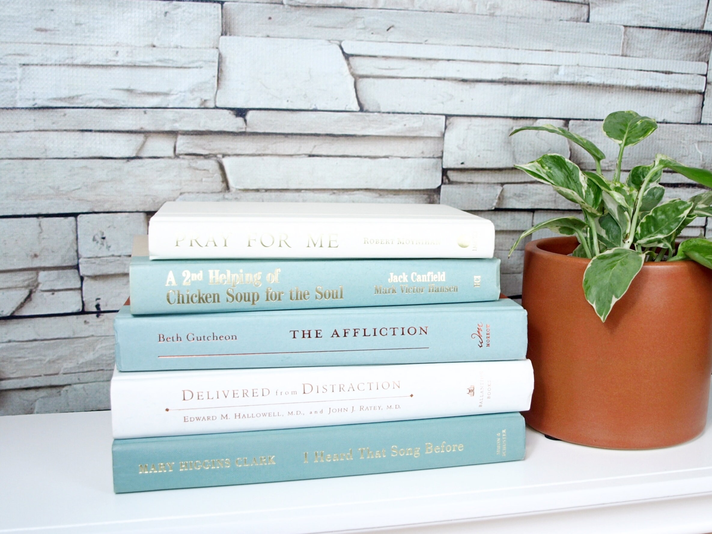 Book Stack for Modern Shelf Decor Accents and Accessories - Etsy
