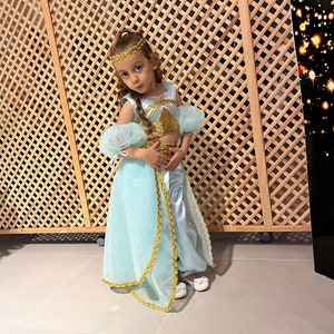 Disfraz de Princesa Árabe Morada para niña por 25.99€ –