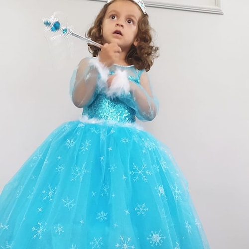 frozen dress birthday Amazon.com: Esvaiy Girls Princess Elsa Dress Costume