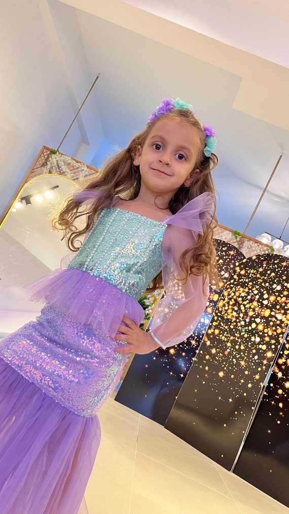 Robe sirène pour petite fille new arrivals