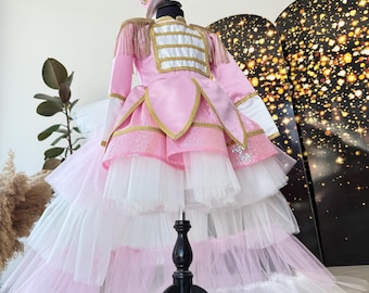 pink sequin nutcracker dress Sweet Wink Girls Pink Tutu Dress