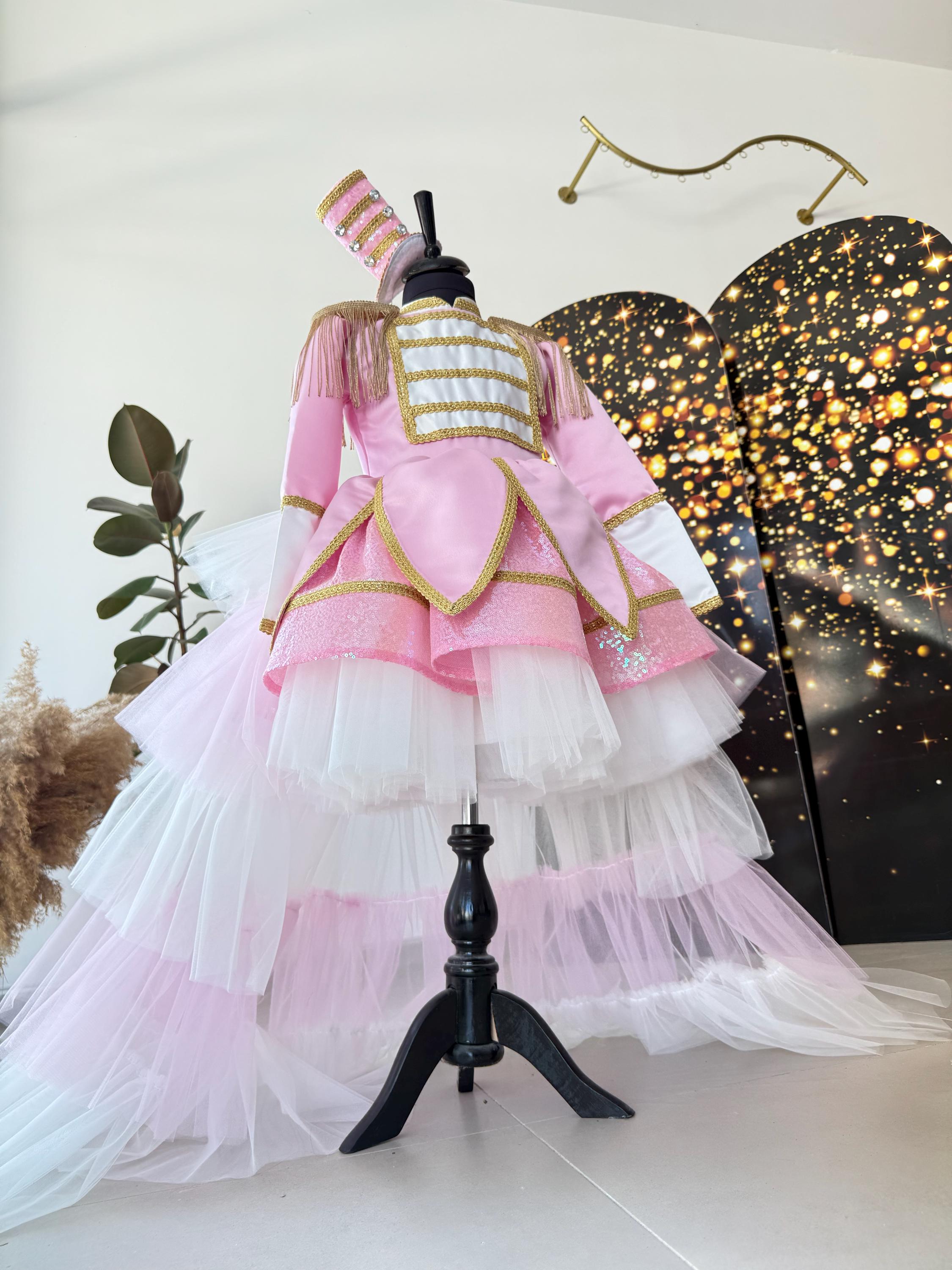 navy blue dress for baby girl Winter Wonderland Pageant Dress