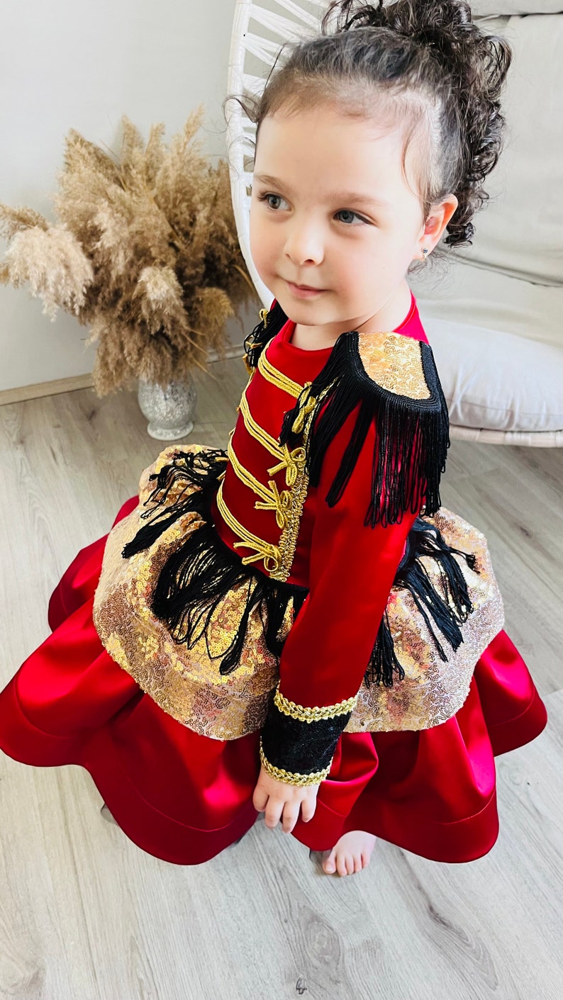 Nutcracker Tutu Dress Girl Circus Nutcracker Costume Toddler Etsy