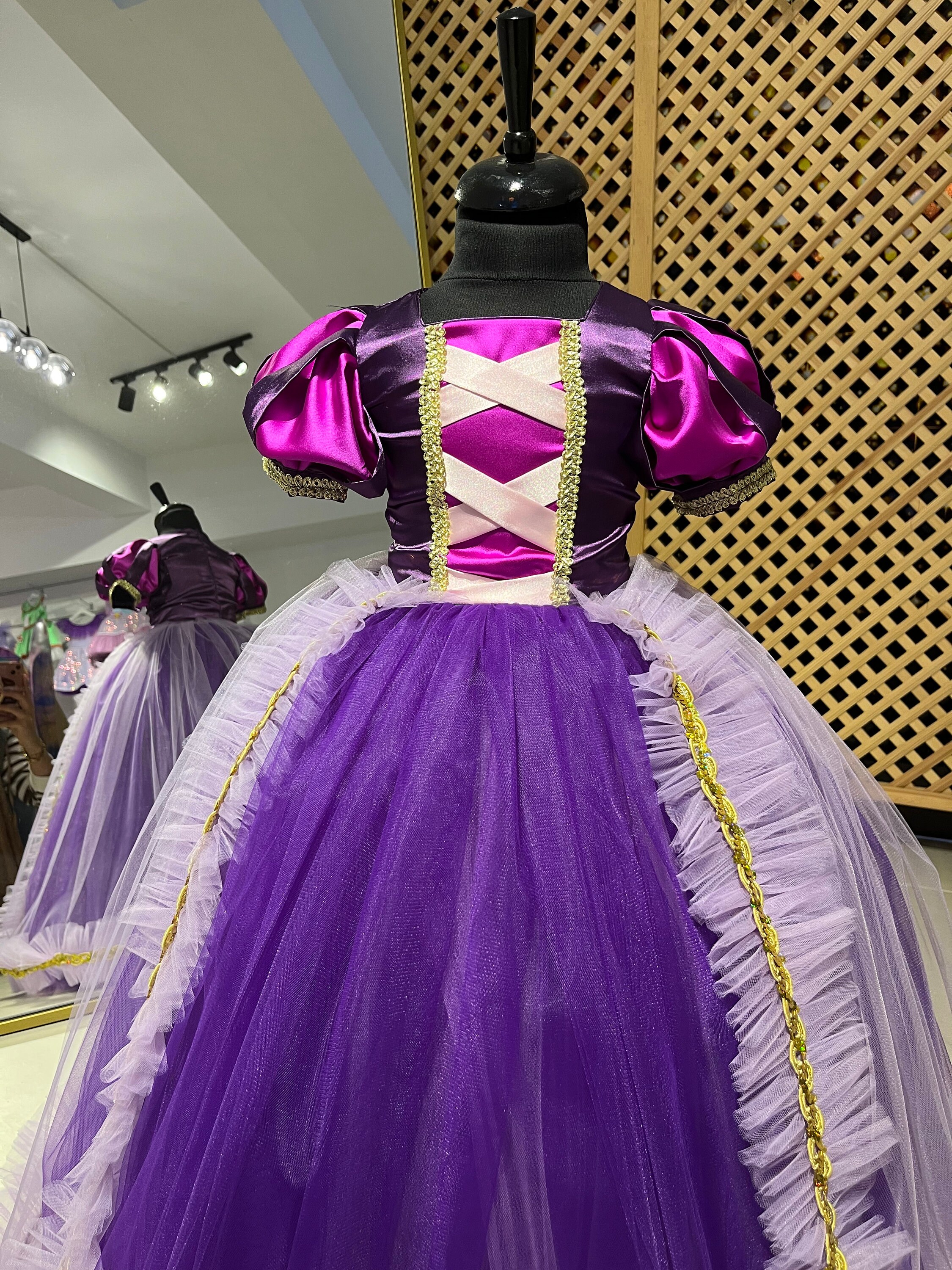 Costume Raiponce, Robe Princesse Raiponce pour tout-petits, Robe violette  pour fille -  France