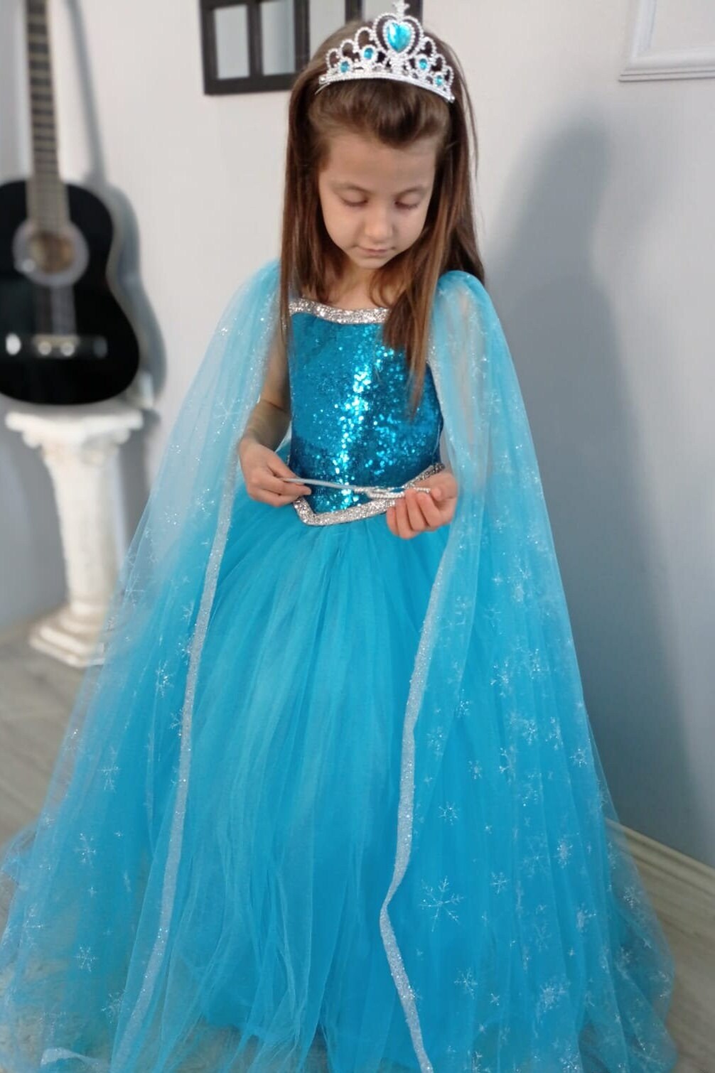 disney frozen birthday dress Frozen Tutu Birthday Outfit  Annies Creations LLC
