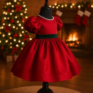 christmas dresses for eight year olds LNMQLPDBS Girls Christmas Dress Size 8 Girls Long Christmas Christmas Baby Girl Knee Length Dress Velvet Dresses Christmas Party Outfits Dress Up, Hot