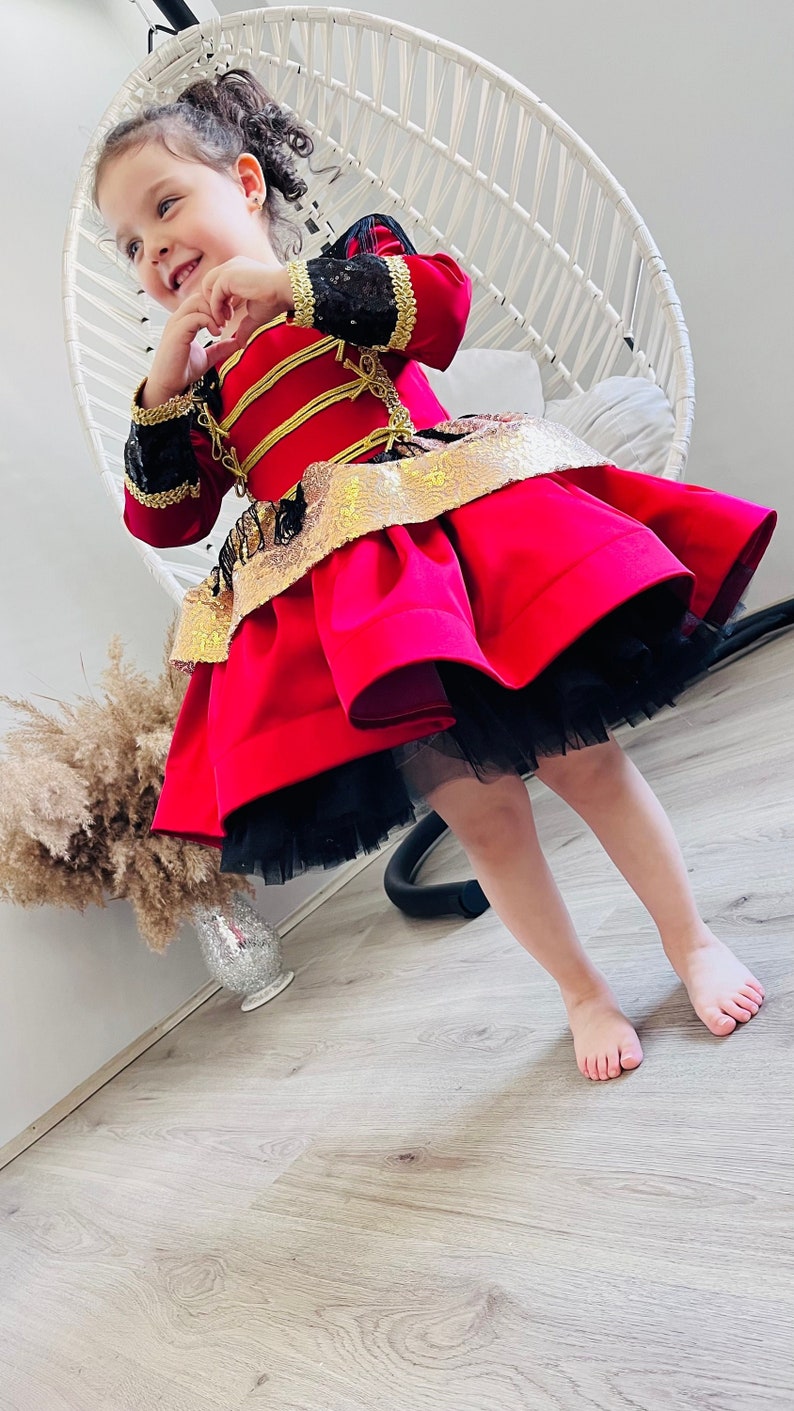 Nutcracker Tutu Dress Girl Circus Nutcracker Costume Toddler Etsy