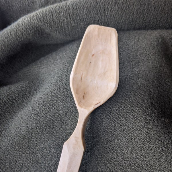 Hand Carved Wooden Eating Spoon