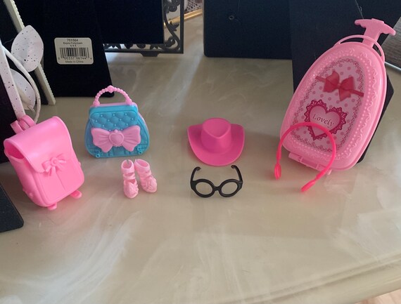 Buy Doll Purse Doll Accessories for Barbie Doll Suitcase Doll Backpack Doll Handbags Online in India Etsy