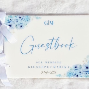 Guestbook Light Blue