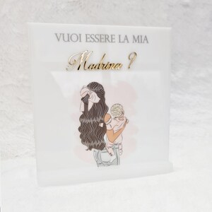Targa Madrina In scatola
