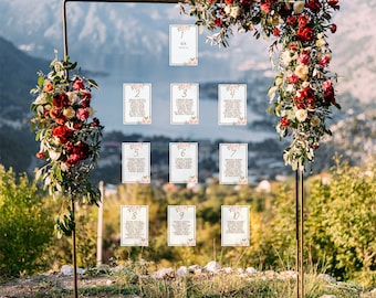 Tableau de mariage componibile Romantica