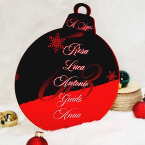 Tableau de mariage Pallina "Christmas wedding"