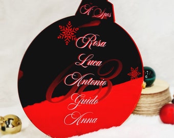 Tableau de mariage Pallina "Christmas wedding"