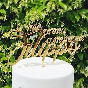 Cake Topper Personalizzato