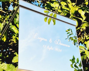 Silver Mirror Wedding Envelope Box/wedding card box, wedding card box with lock, mirror card box