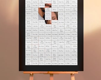 Romantic modular wedding tableau/ welcome sign / white and gold plexiglass wedding tableau