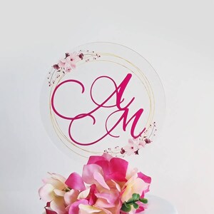 Cake Topper Garden