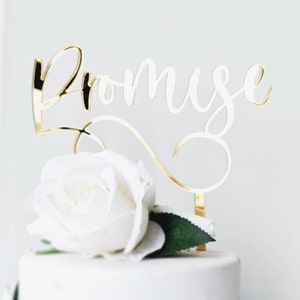Cake Topper "Promise"