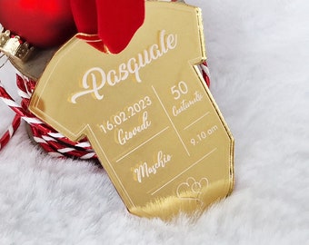 Pendant NewBorn Gold Jumpsuit