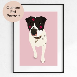 Custom Pet Portrait , Pet Portrait, Custom Dog Portrait, Cat Portrait, Dog Art, Personalized Pet Portrait , Pet Photo - DIGITAL FILE